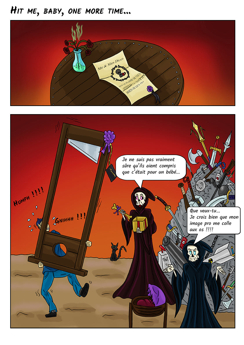 Les Funestes aventures de Monsieur Dead - Tombe 01 - Ca va faucher, Chérie.