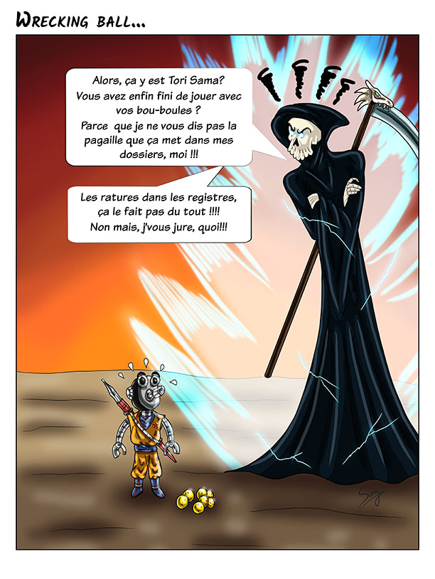Les Funestes aventures de Monsieur Dead - Tombe 01 - Ca va faucher, Chérie.