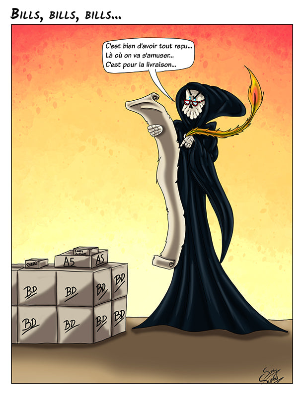 Les Funestes aventures de Monsieur Dead - Tombe 01 - Ca va faucher, Chérie.