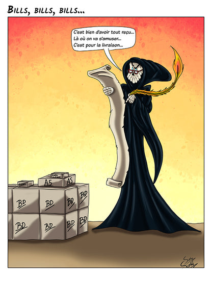 Les Funestes aventures de Monsieur Dead - Tombe 01 - Ca va faucher, Chérie.