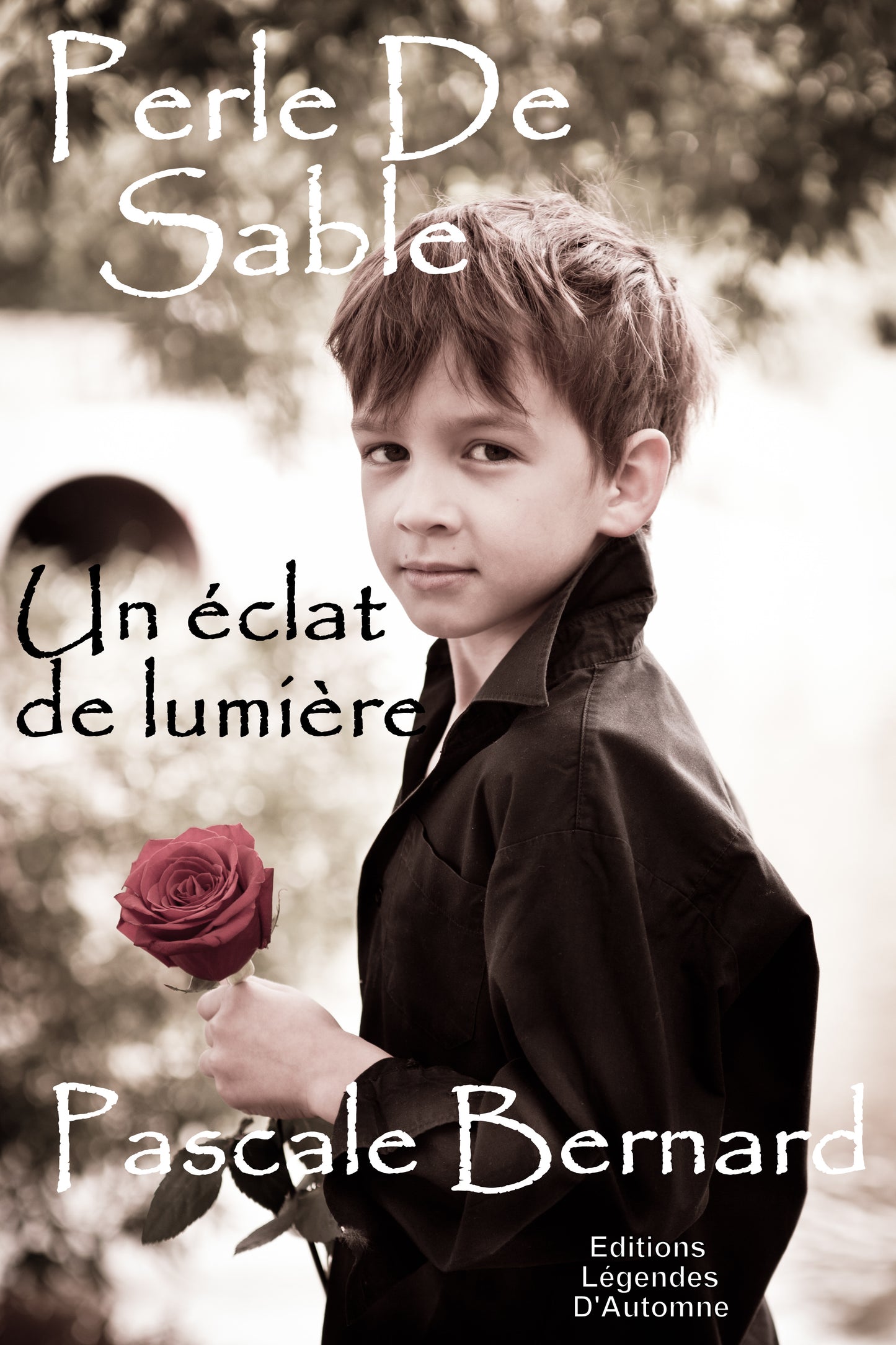 Perle de sable. Un éclat de lumière