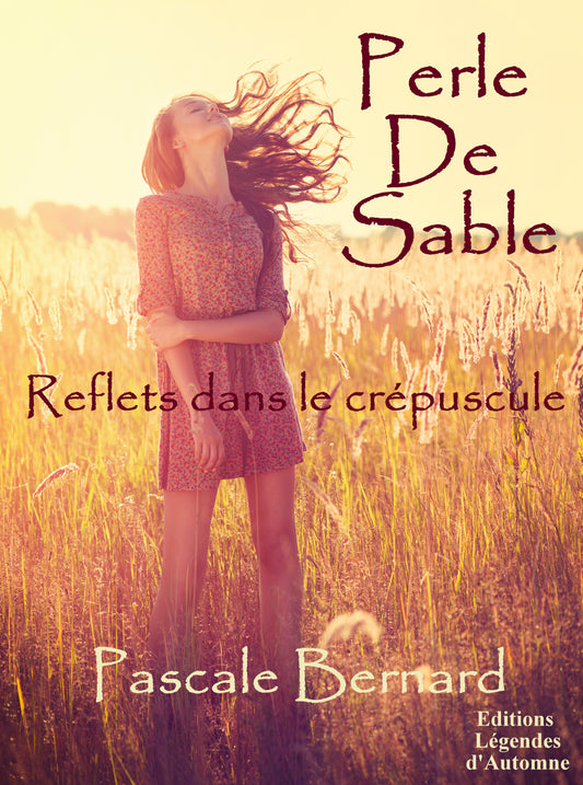 Perle de sable. Reflets dans le crépuscule